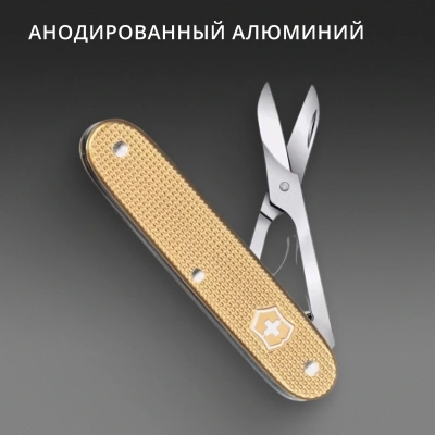 Ножницы Victorinox Companion X Alox (0.8070.28) 93мм 1функц. золотистый карт.коробка