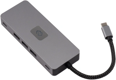 Стыковочная станция Digma DS-810 USB Type-C черный 2xHDMI 1xRJ-45 2xUSB Type-C 3xUSB 3.0