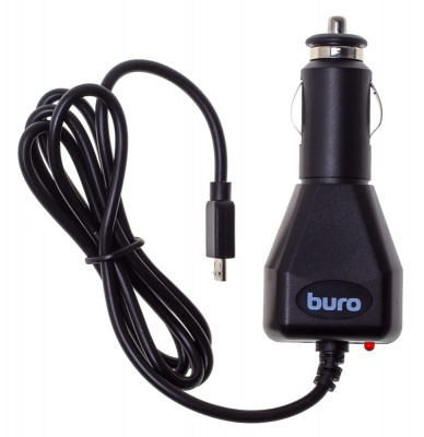 Автомобильное зар./устр. Buro XCJ-048-EM-2A 2A универсальное кабель microUSB черный
