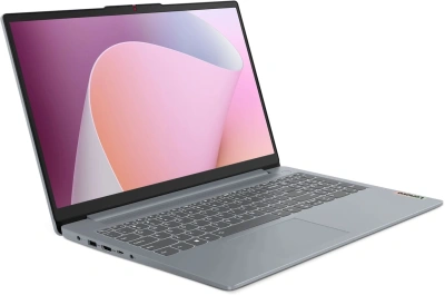 Ноутбук Lenovo IdeaPad Slim 3 15AMN8 Ryzen 3 30 8Gb SSD256Gb AMD Radeon 610M 15.6" IPS FHD (1920x1080) без ОС grey WiFi BT Cam (82XQ01CCPS)