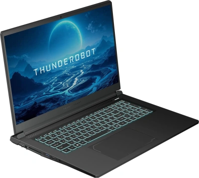 Ноутбук Thunderobot Range 17 G2A Pro Ryzen 7 H255 16Gb SSD1Tb NVIDIA GeForce RTX 5060 8Gb 17.3" IPS FHD (1920x1080) Windows 11 Pro black WiFi BT Cam (JT009W00QRU)